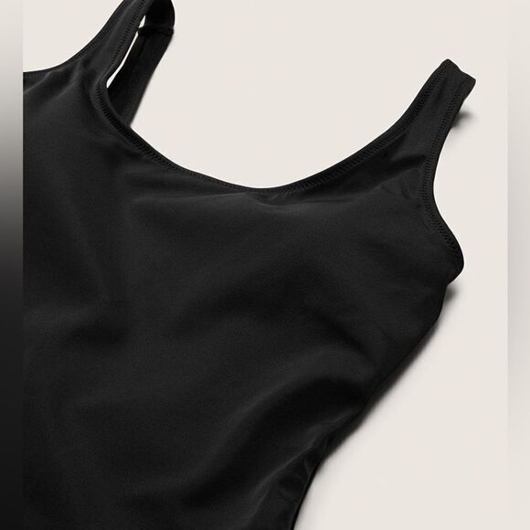 Victorias Secret Pink Swim One-piece Swimsuit Black Xlarge - Picture 2 of 6